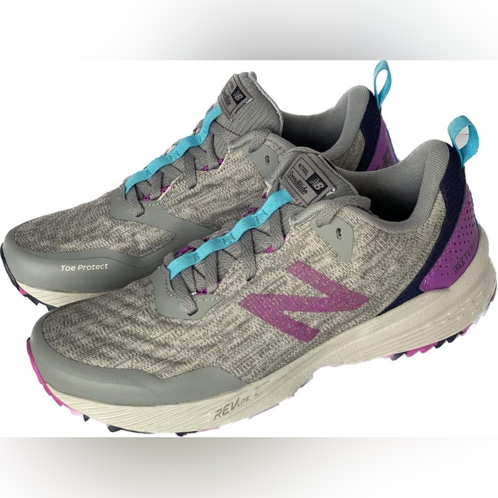 New Balance Women’s WTNTRCV3 Nitrel V3 Trail Running Shoes Size 7.5